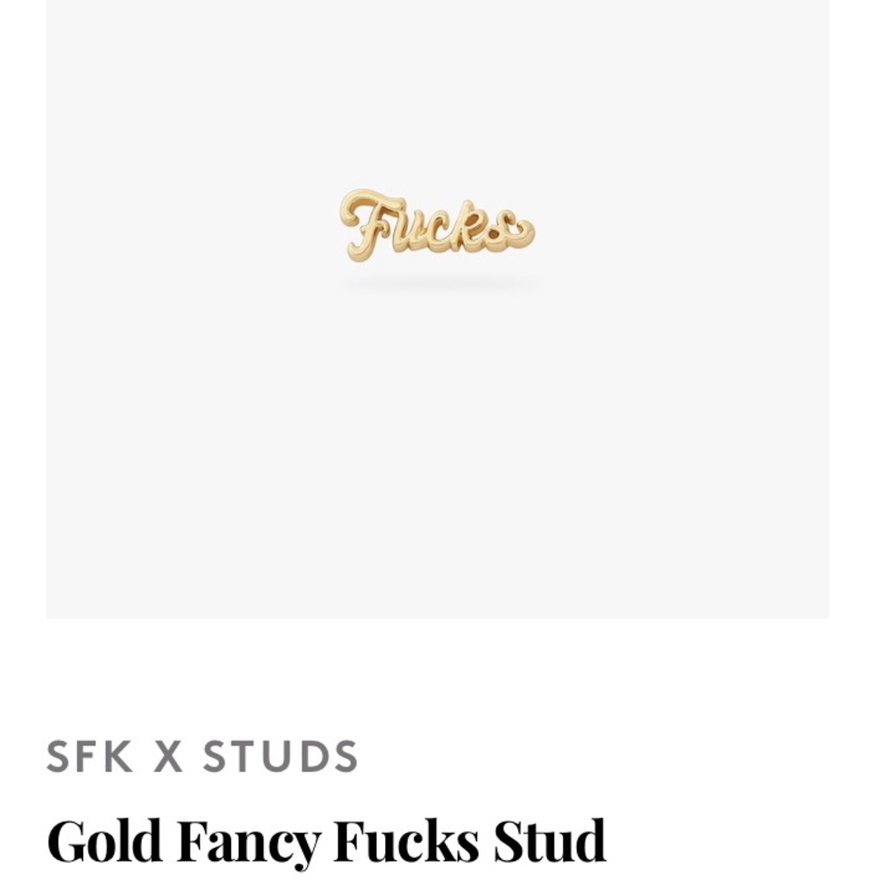 SFK x STUDS Collab - single earring